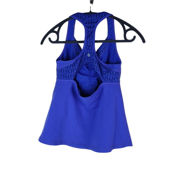 Lululemon Womens Front Ruching Racerback Tanktop Size S - Picture 2 of 5